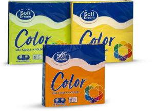 Tovaglioli colorati 50 pezzi