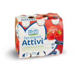 Bevanda fermenti attivi alla fragola