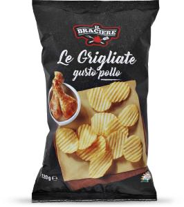 Patatine rigate gusto pollo