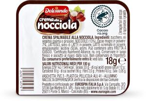 Crema spalmabile alla nocciola mini
