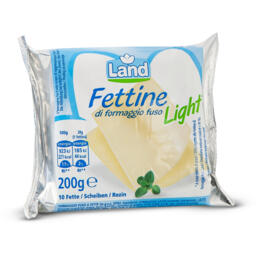 Fettine di formaggio fuso light