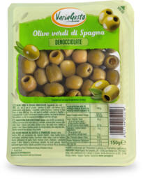 Olive verdi denocciolate