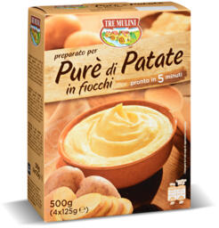 Preparato per purè di patate in fiocchi