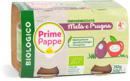Omogeneizzato prugna e mela biologico