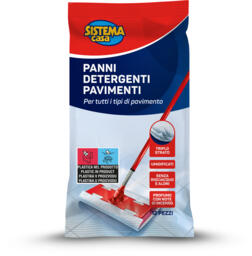 Panni detergenti umidificati per pavimenti