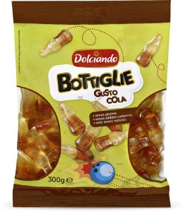 Caramelle gommose bottiglie gusto cola