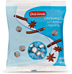Caramelle gusto anice e liquirizia