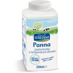 Panna pastorizzata a temperatura elevata