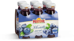 Succo di mirtilli neri