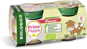 Omogeneizzato manzo biologico