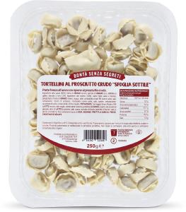 Tortellini al prosciutto crudo sfoglia sottile
