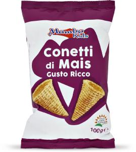 Patatine conetti di mais gusto ricco