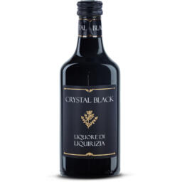 Liquore alla liquirizia "Crystal black"