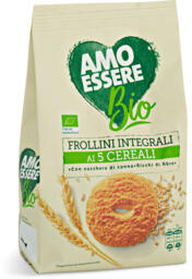 Biscotti frollini integrali ai 5 cereali bio