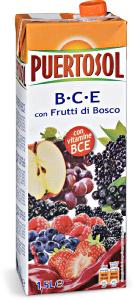 Bevanda con frutti di bosco e vitamina BCE