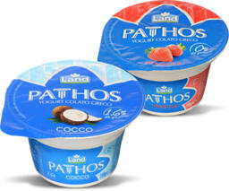 Yogurt greco cocco 1,6% grassi / fragola 0% grassi