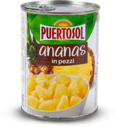 Ananas in pezzi