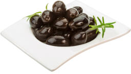 Olive nere giganti condite alla pescheria