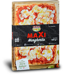 Pizza margherita maxi surgelata