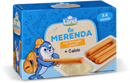 Snack merenda formaggio e grissini