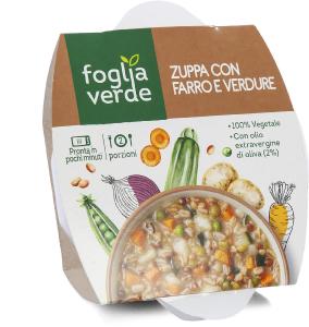 Zuppa con farro e verdure