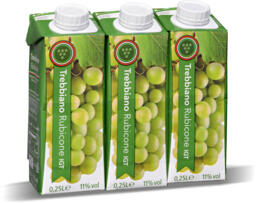 Vino Trebbiano Rubicone IGT brick 3 pezzi