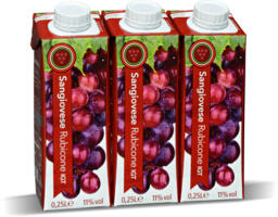 Vino Sangiovese Rubicone IGT Brick 3 pezzi