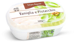Vaschetta gelato alla vaniglia e pistacchio