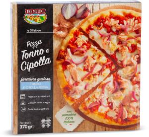 Pizza tonno e cipolla surgelata