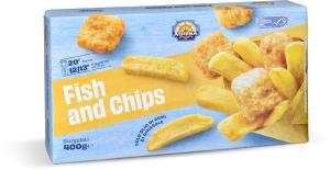 Fish and chips surgelato