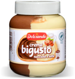 Crema spalmabile bigusto nocciola e latte