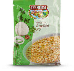 Minestra con anellini di pasta
