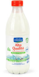 Latte fresco intero alta qualità