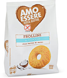 Biscotti frollini al cocco senza glutine