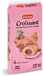 Croissant con farcitura alla ciliegia