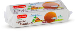 Tortini con carote e mandorle
