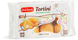 Tortini con crema al latte