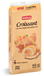 Croissant con farcitura all'albicocca