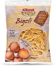 Bigoli freschi all'uovo