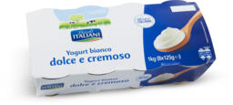 Yogurt bianco intero dolce e cremoso