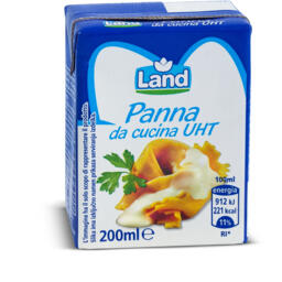 Panna da cucina UHT