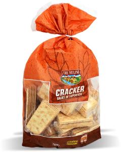Cracker salati in superficie