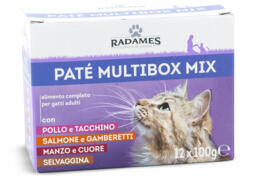 Patè multibox mix per gatti