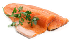 Filetto di trota iridea salmonata