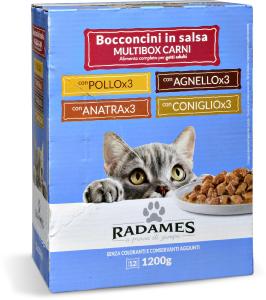 Bocconcini in salsa multibox carni per gatti