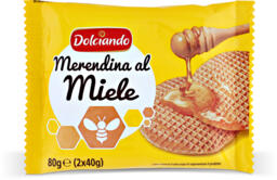 Merendine cialde farcite al miele
