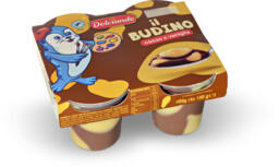 Budino cacao e vaniglia