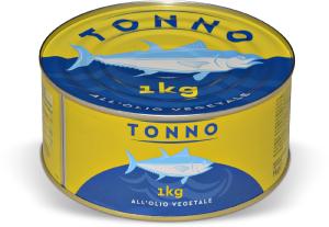 Tonno all'olio vegetale