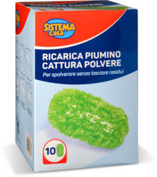 Ricarica piumino cattura polvere