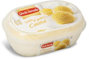 Vaschetta gelato alla crema